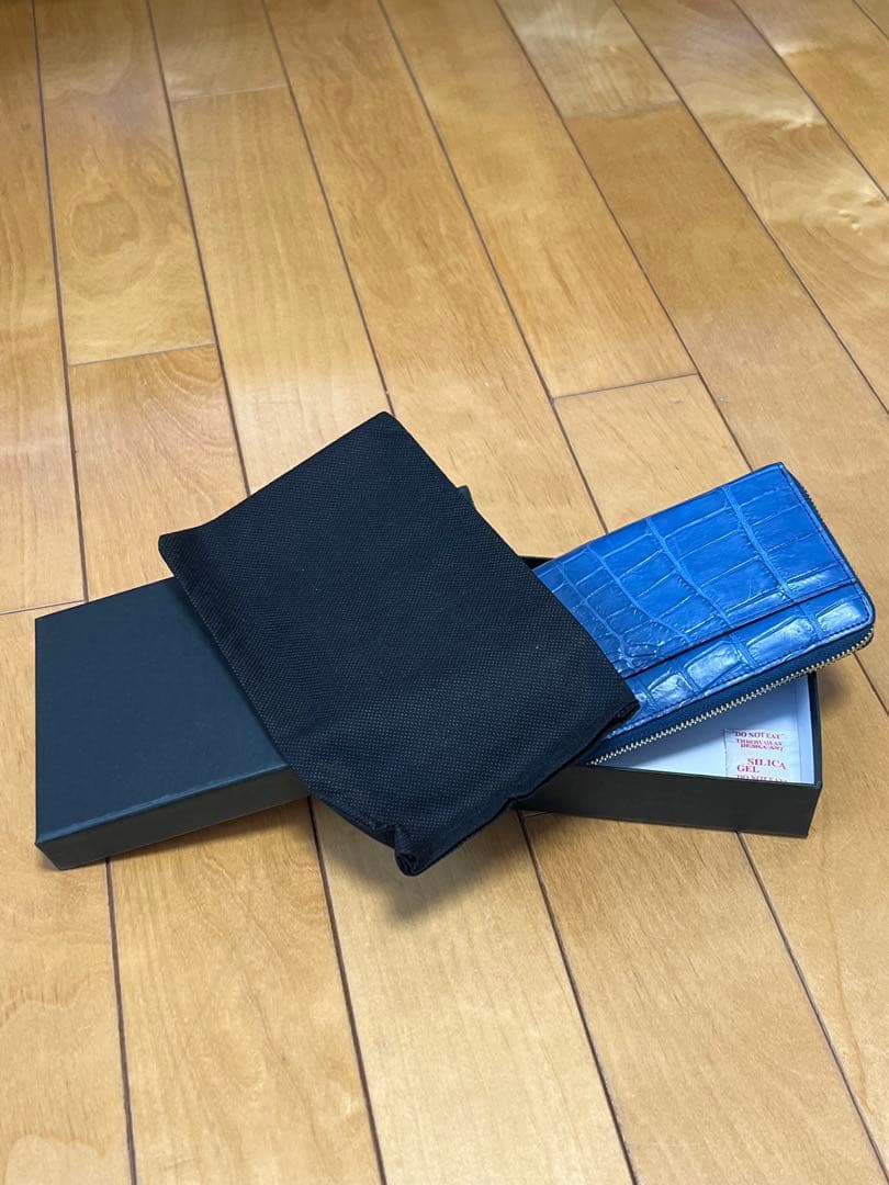 クロコダイル　長財布