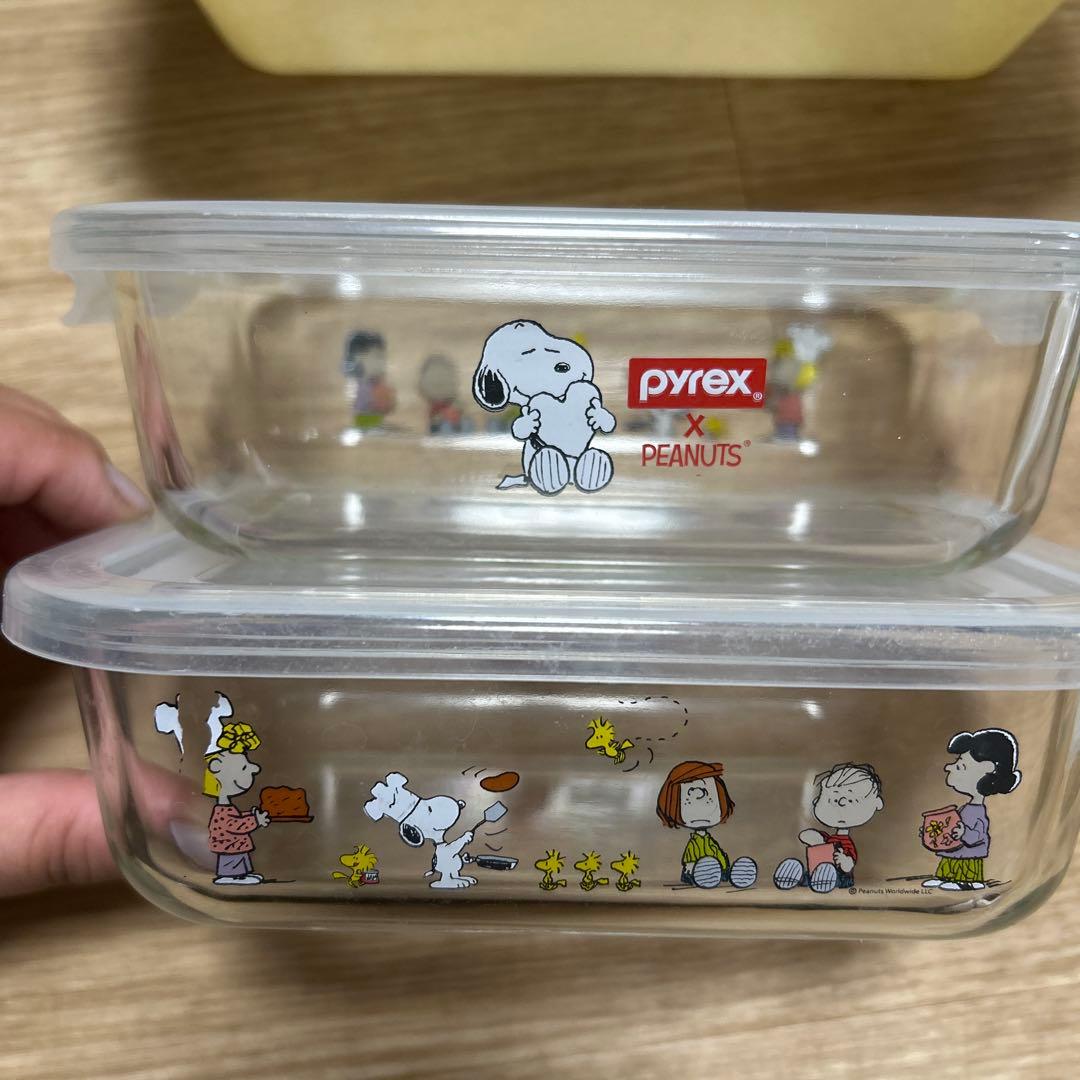 Pyrex x Peanuts 食品保存容器 9個セット