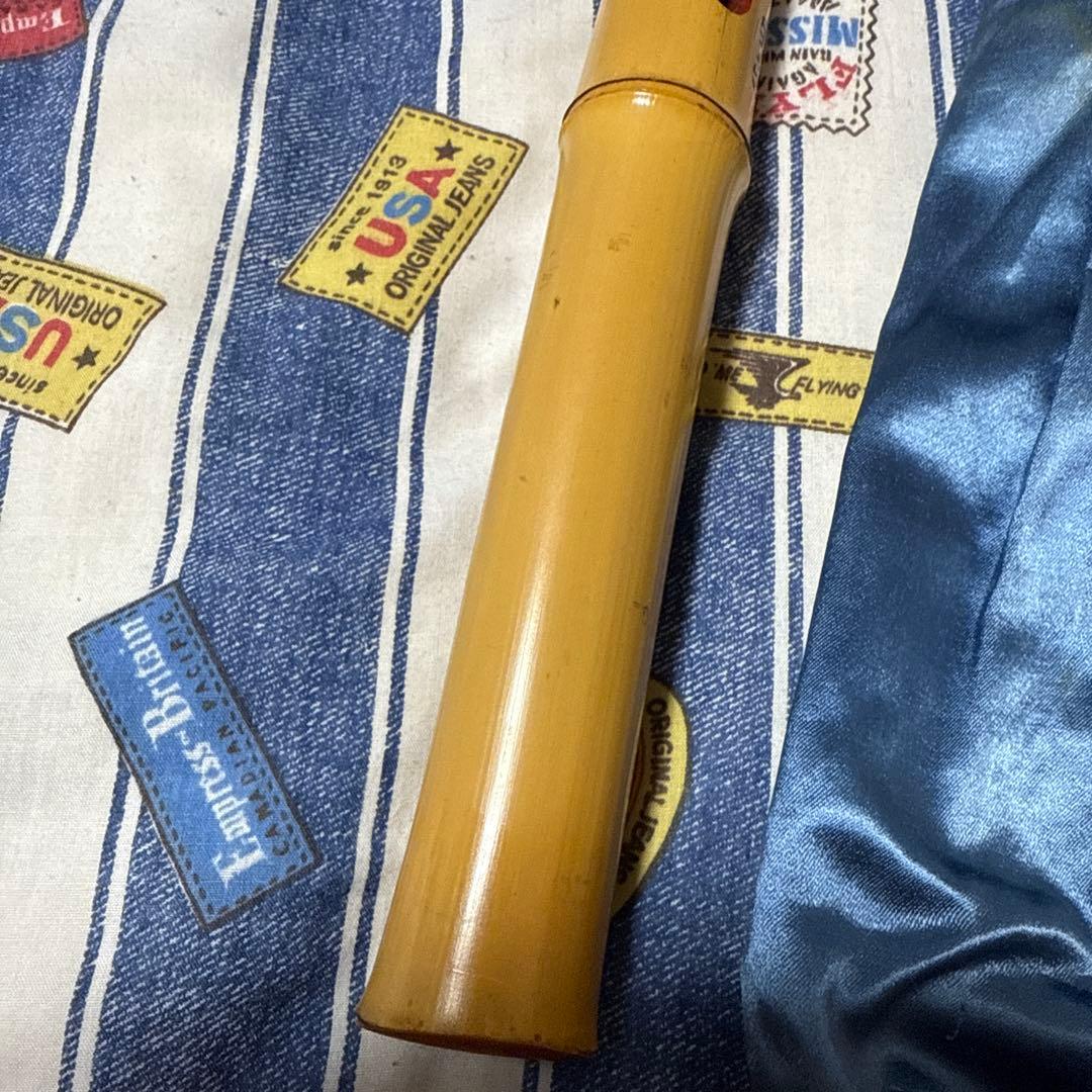 超超希少 聖岳銘 尺八 約48〜49.5cm 一尺六寸 1点物