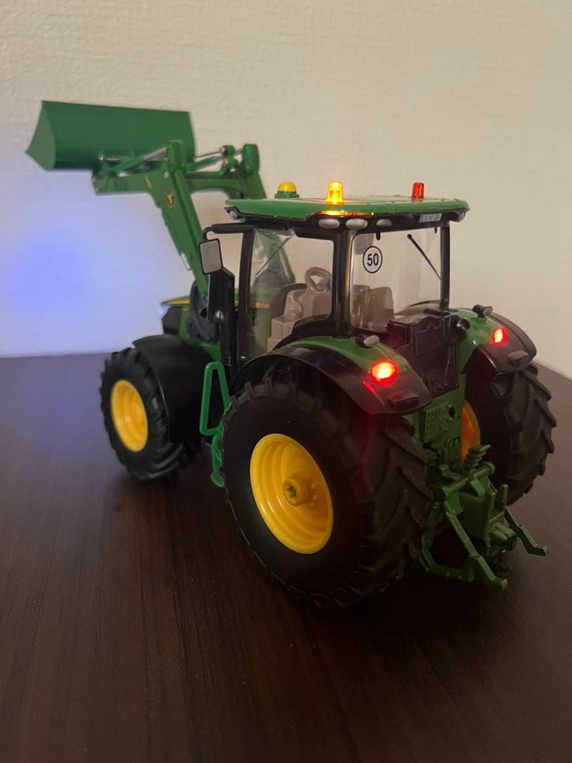 1/32ジョンディアトラクターラジコン　トレーラーセット