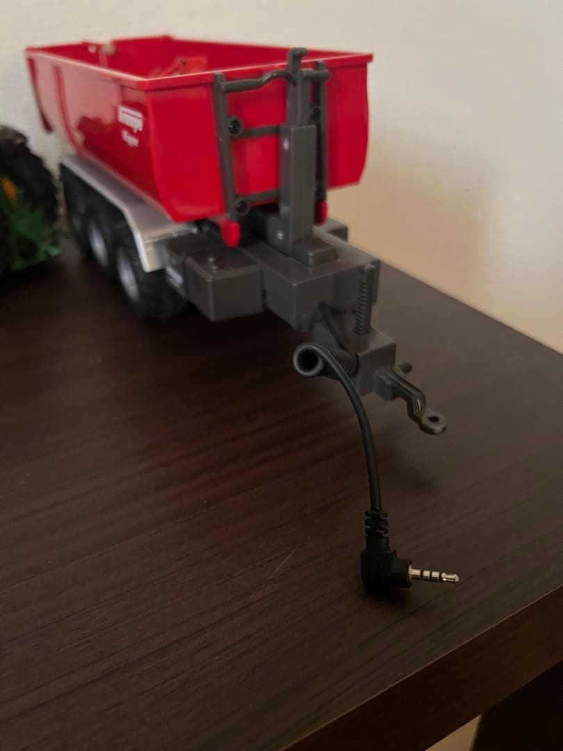 1/32ジョンディアトラクターラジコン　トレーラーセット