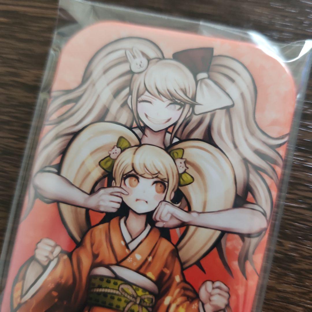 ダンガンロンパ 特典 スクエア缶バッジ 江ノ島盾子 西園寺日寄子