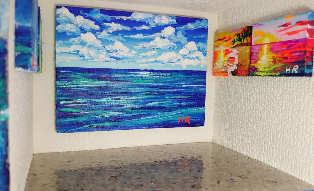 油絵 絵画 海の美術館