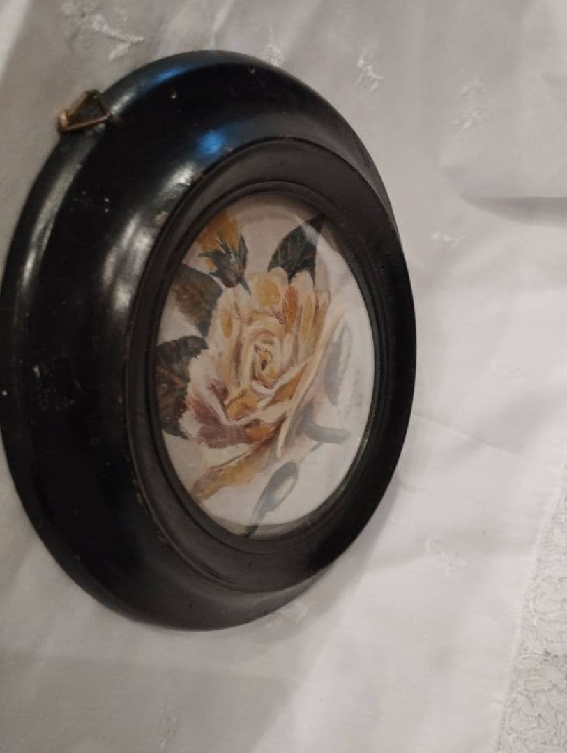 フランスアンティーク　ガラスドームフレーム