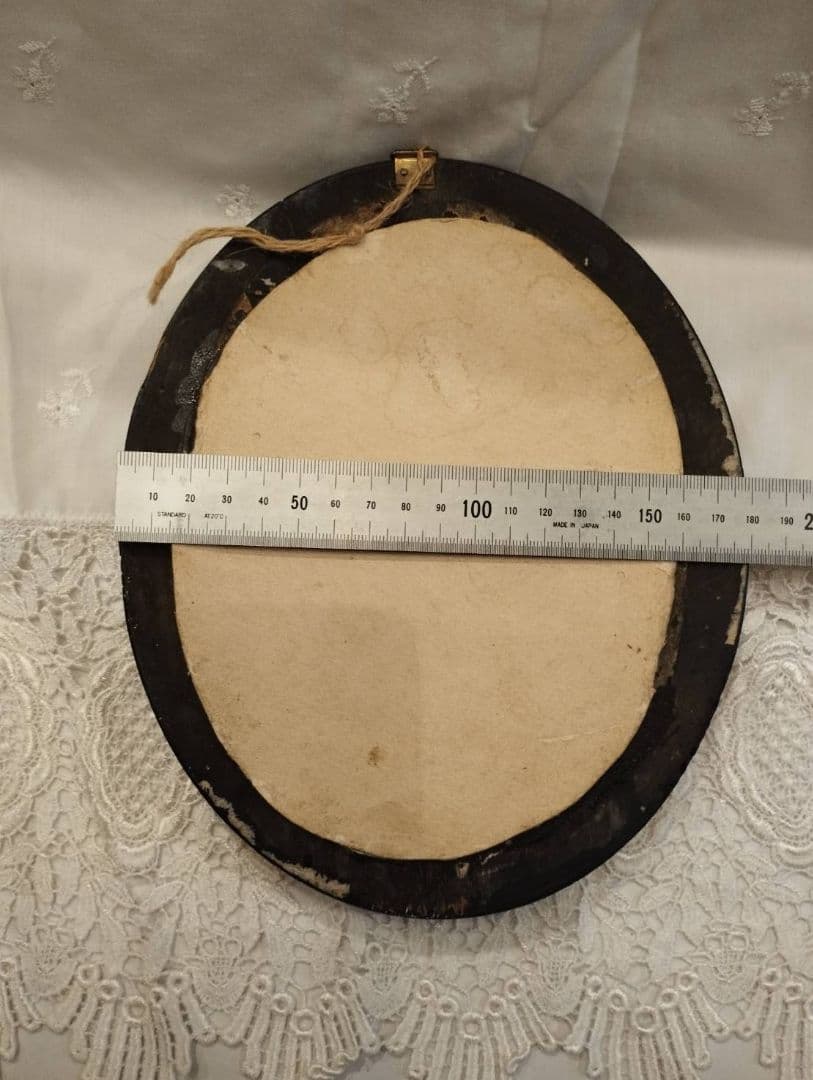 フランスアンティーク　ガラスドームフレーム