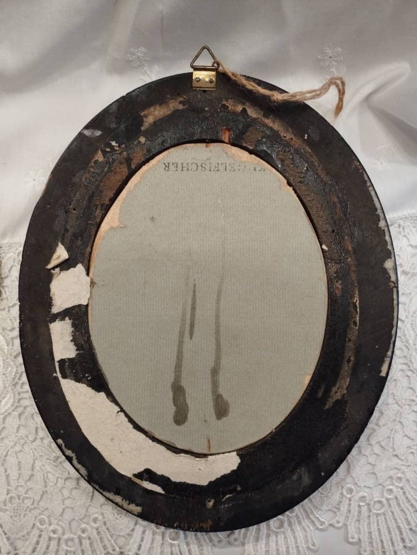 フランスアンティーク　ガラスドームフレーム