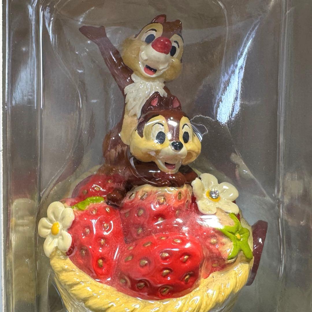 【未開封】加藤工芸　ディズニー　チップとデール　ミニオルゴール