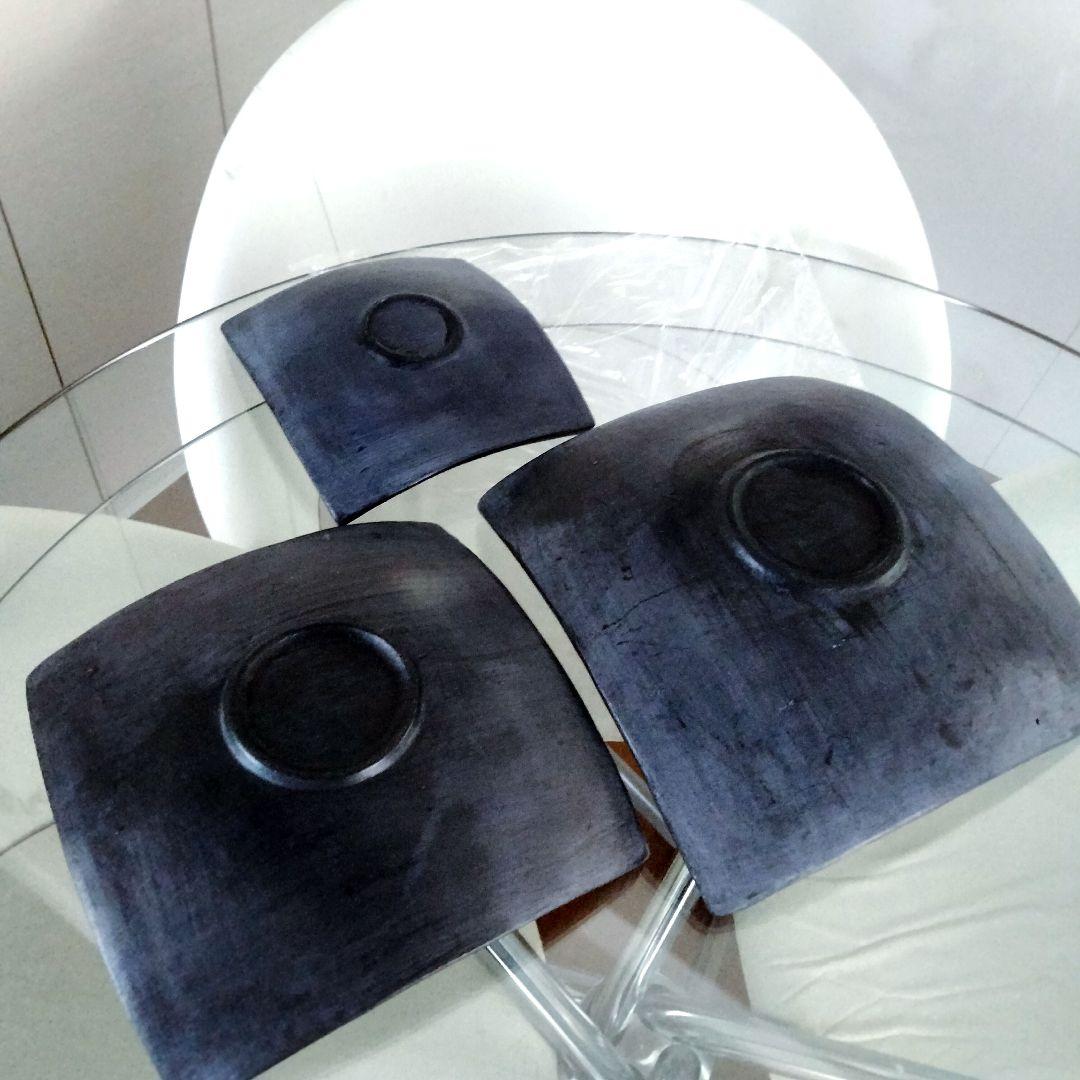 新品未使用❤美品❤バリ島 インテリア雑貨 バリ雑貨 飾り皿 3枚セット小物入れ