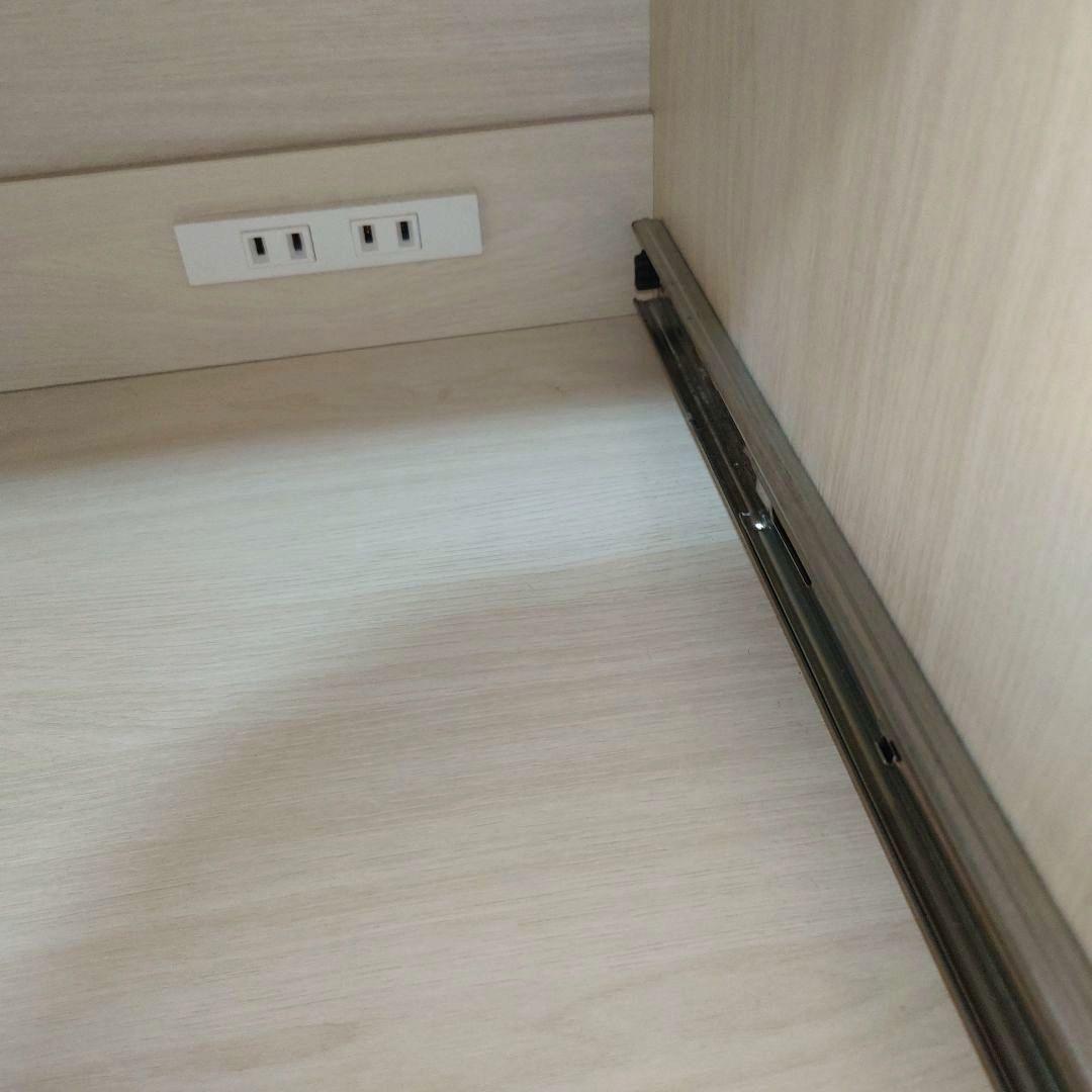 ハイタイプレンジ台 食器棚 キッチンボード キャビネット コンセント付き 幅60