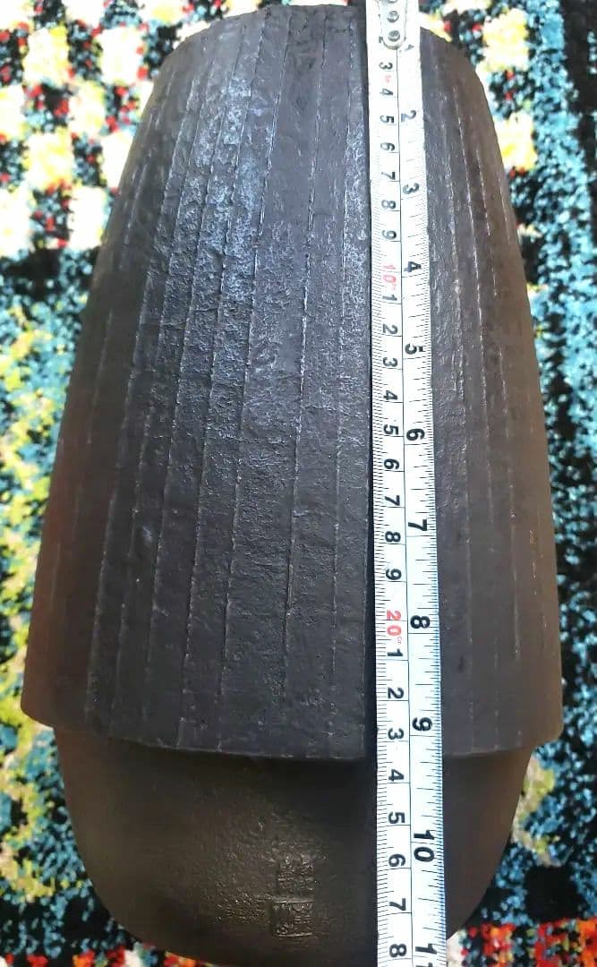 南部鉄器　春雨　花瓶　未使用品