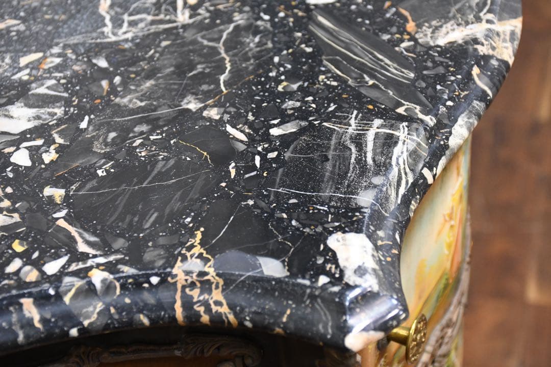 EAC18 サイン有 西洋クラシック サイドチェスト コンソールチェスト