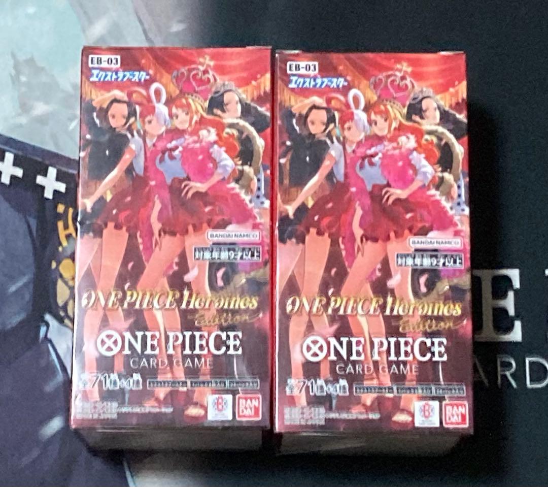新品】ワンピースカード ヒロインズエディション テープカットのみ