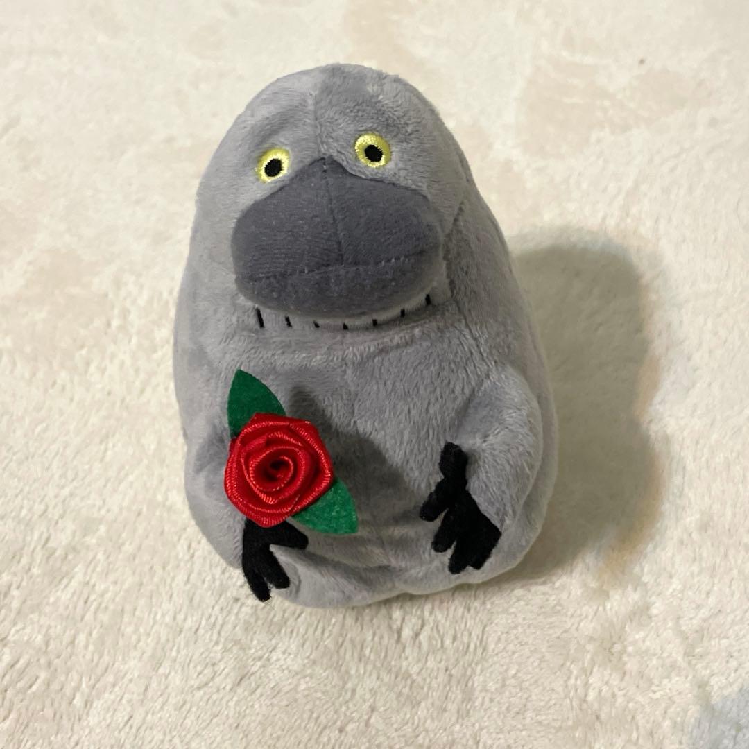 美品】ムーミン 手のひら ぬいぐるみ 【モラン】タグ付き セキグチ製