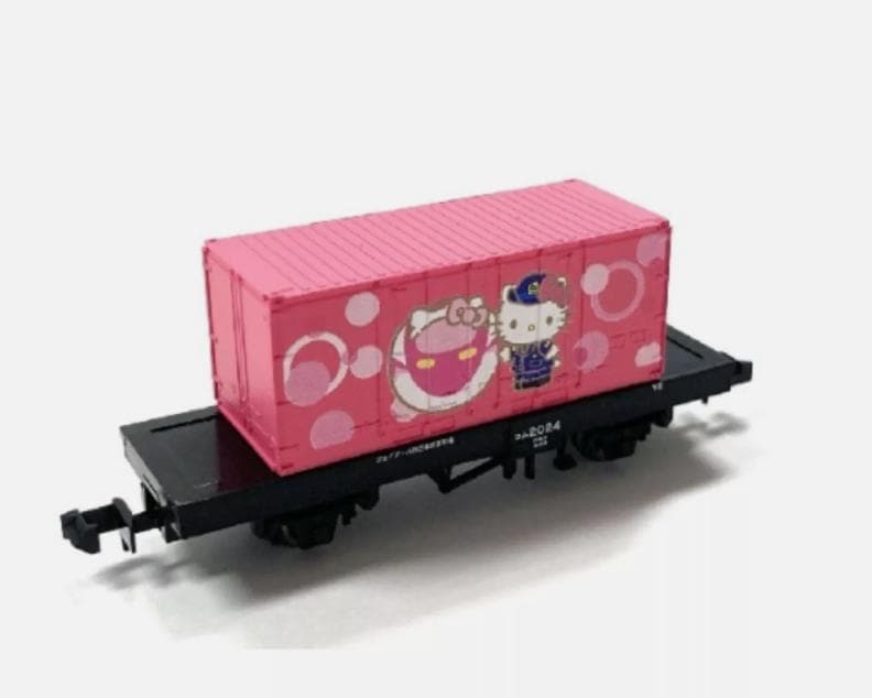 新品/未開封】TOMIX オリジナルデザイン貨車・コム1形 ハローキティ