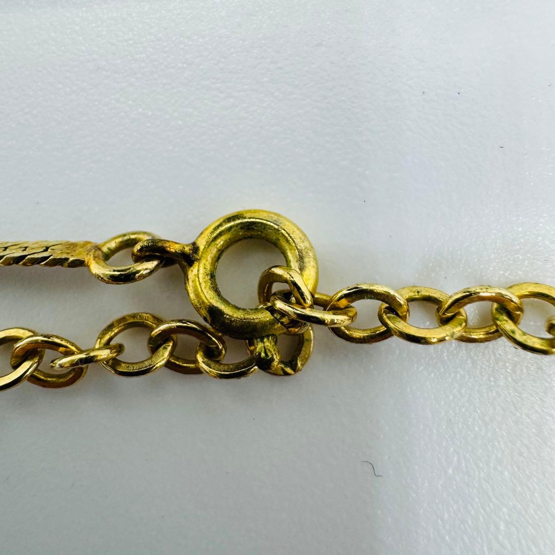 ✨Dior✨ディオール✨CD✨ゴールド✨ラインストーン✨ヴィンテージ✨ネックレス