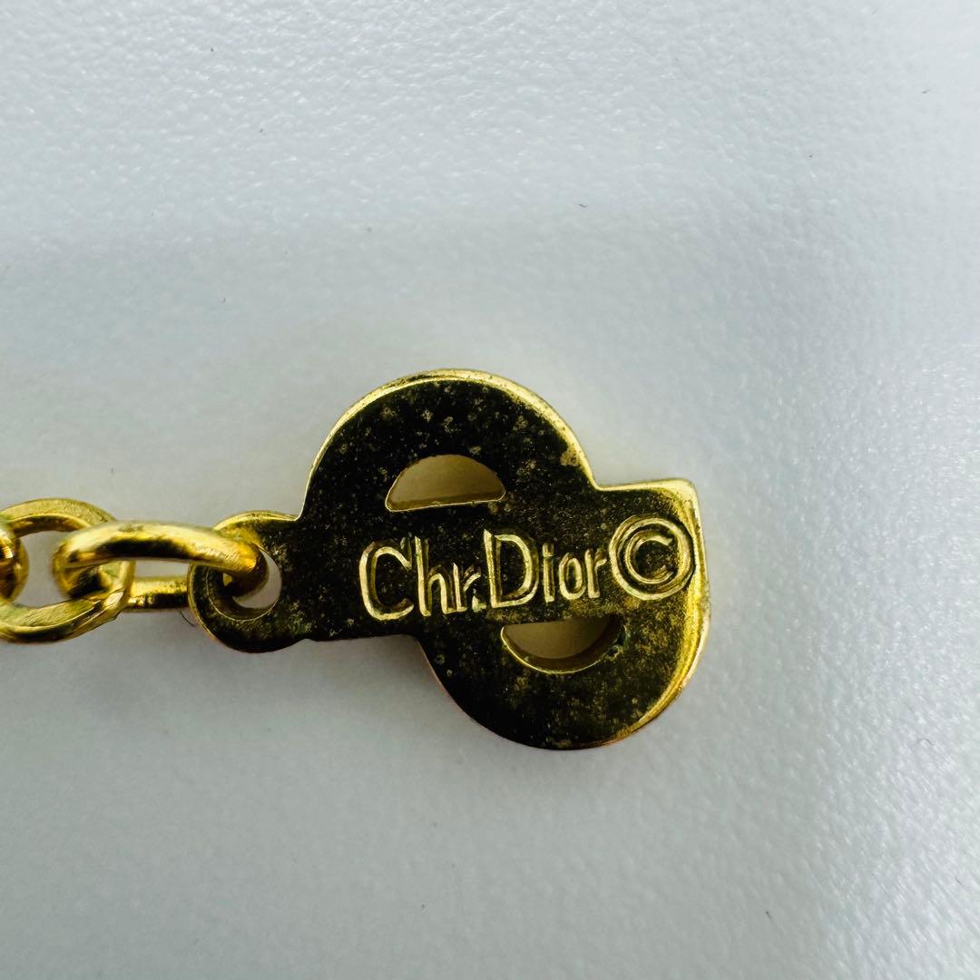 ✨Dior✨ディオール✨CD✨ゴールド✨ラインストーン✨ヴィンテージ✨ネックレス