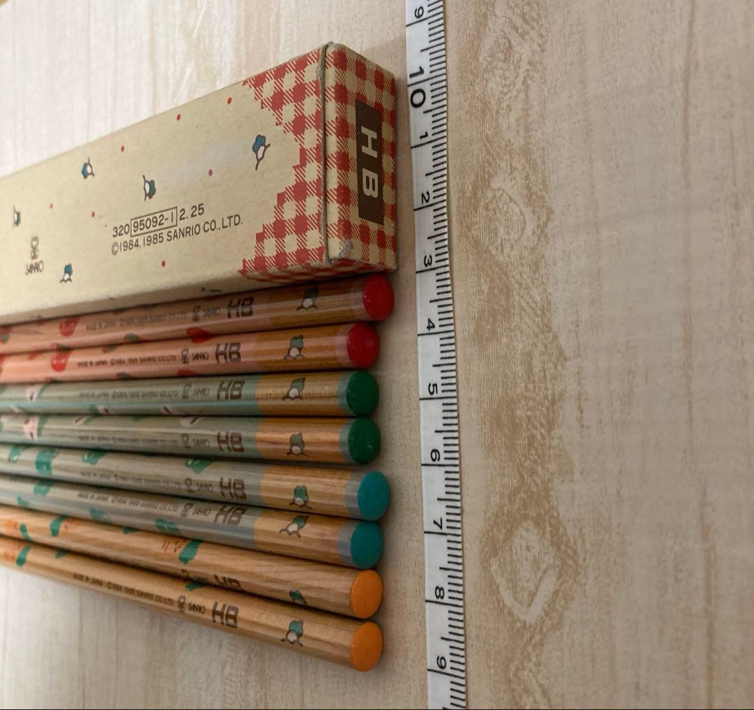 昭和レトロ サンリオ カントリーフレッシュベジーズ えんぴつ8本セット