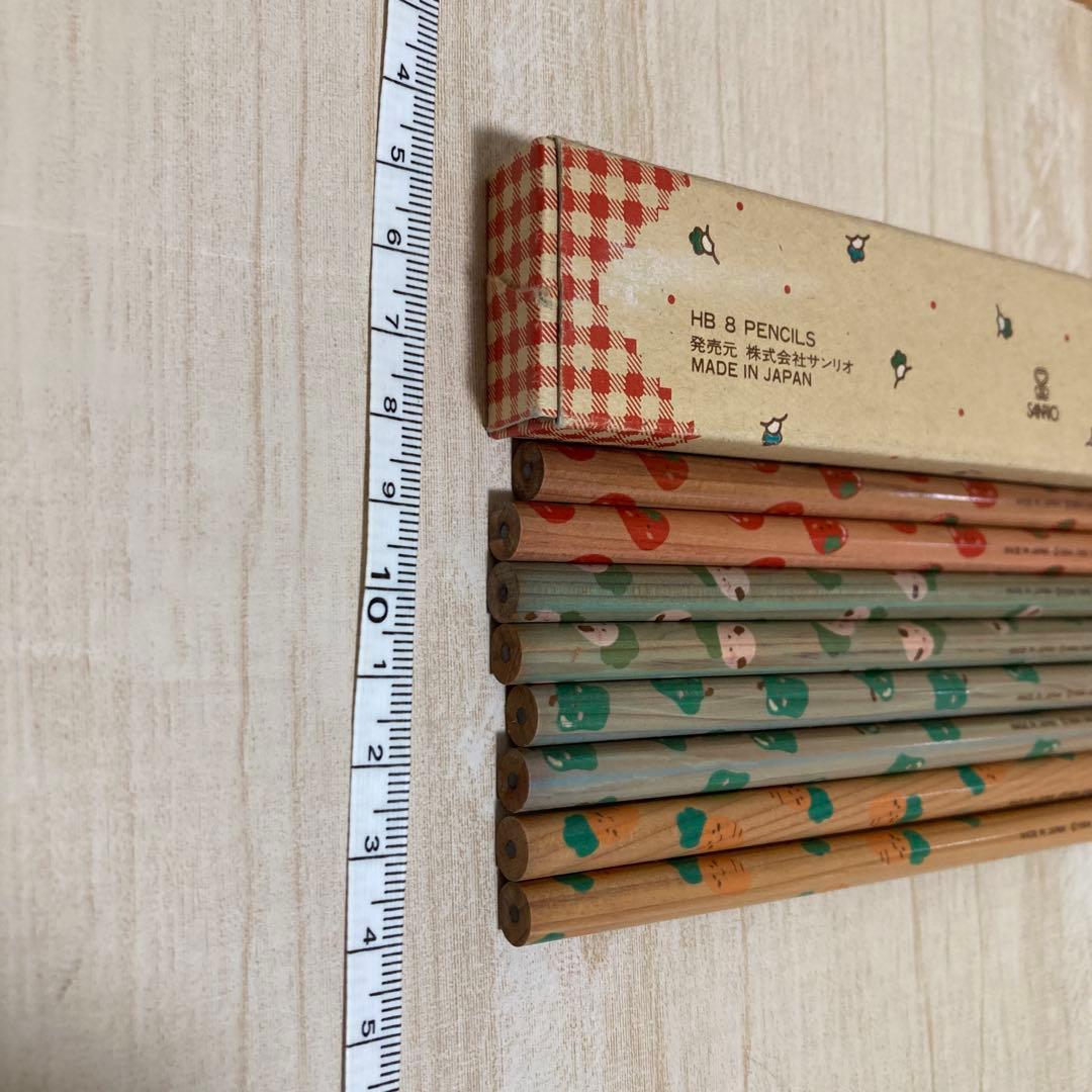 昭和レトロ サンリオ カントリーフレッシュベジーズ えんぴつ8本セット