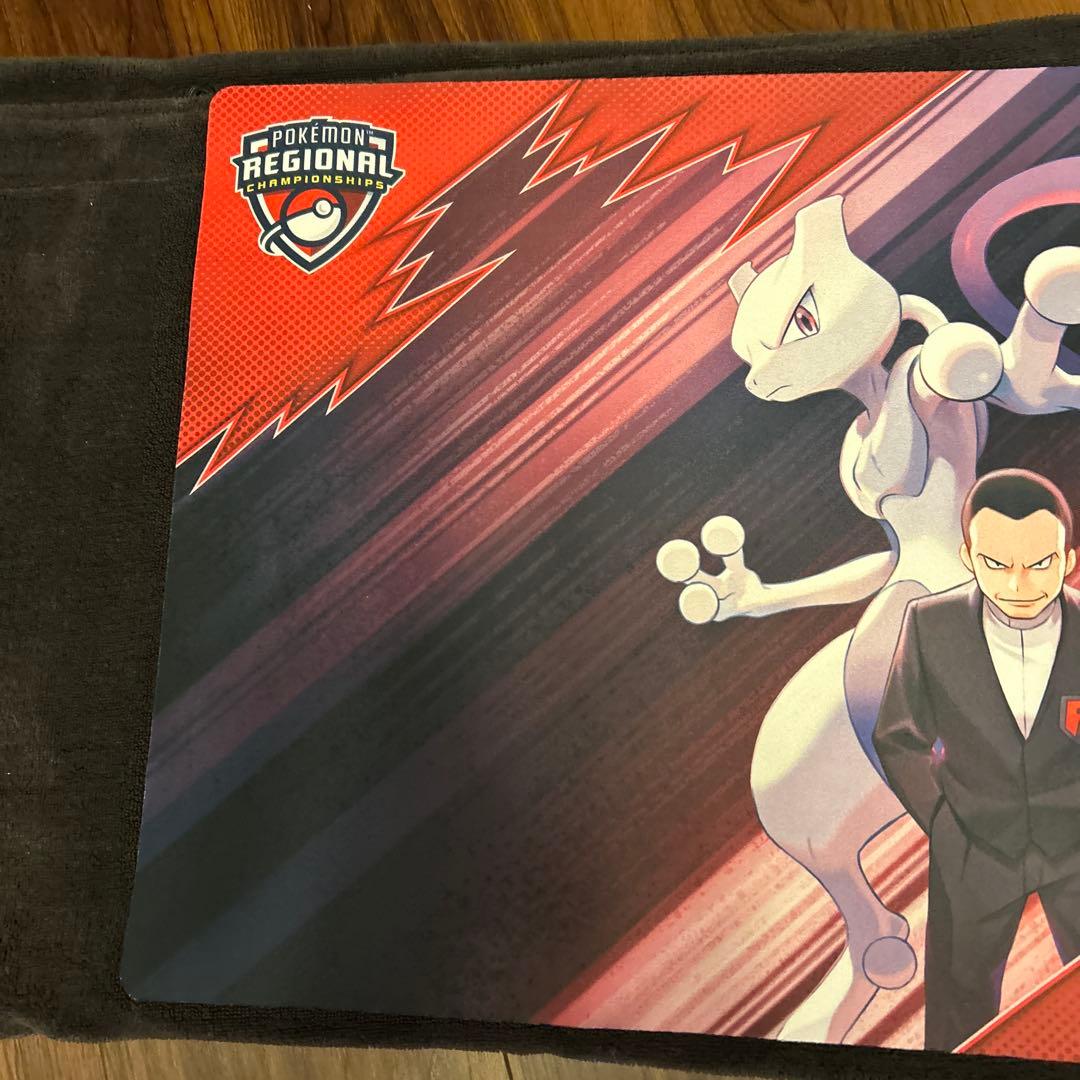 ポケモンカード プレイマット ロケット団のミュウツー サカキ プレマ