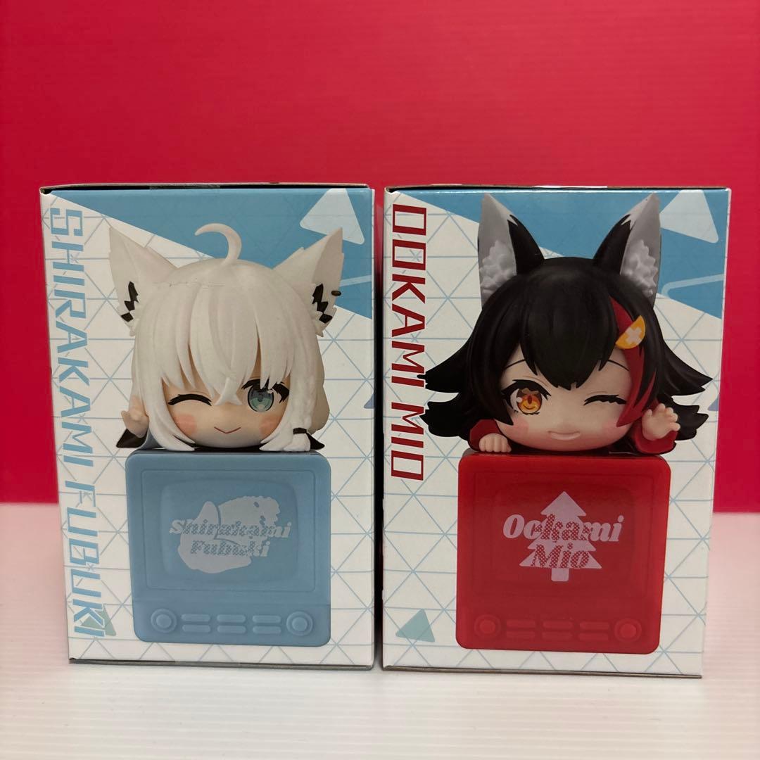 ホロライブ ひっかけフィギュア 白上フブキ 大神ミオ|mercariメルカリ