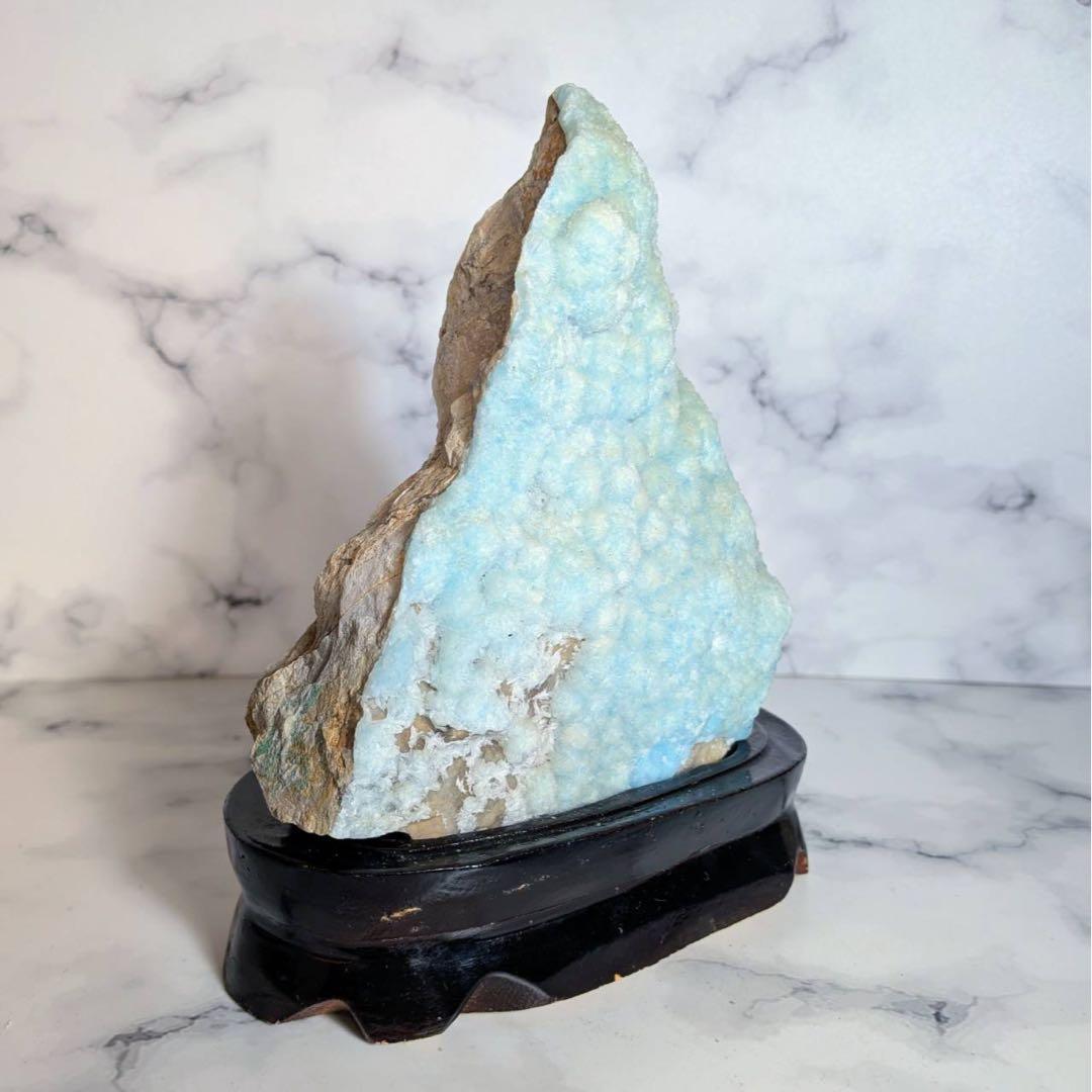 異極鉱　鑑賞石　観賞石　飾り石　鉱物　ラリマー 原石