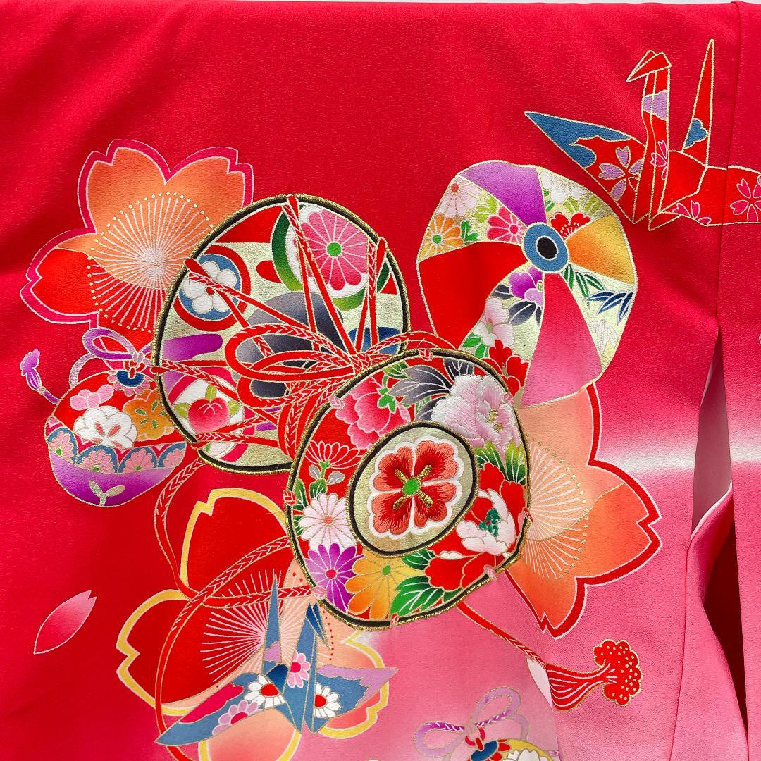 Y★3978★ 子供着物 襦袢付き 一つ身 女の子 七五三 3才