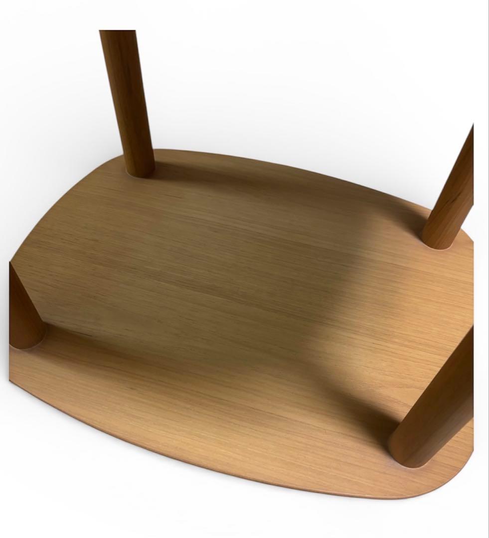 カンディハウス センターテーブル ヒッコリー材 キャスター付き 旭川家具