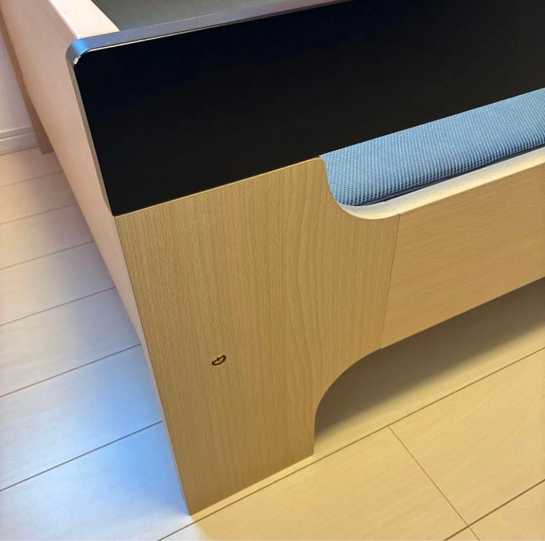 【週末値下げ】 コイズミ 木製シンプルすのこベッド シングル