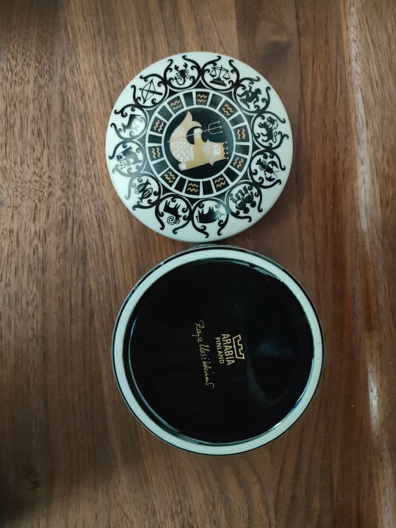 【希少】ARABIA ライヤ・ウオシッキネン キャニスター