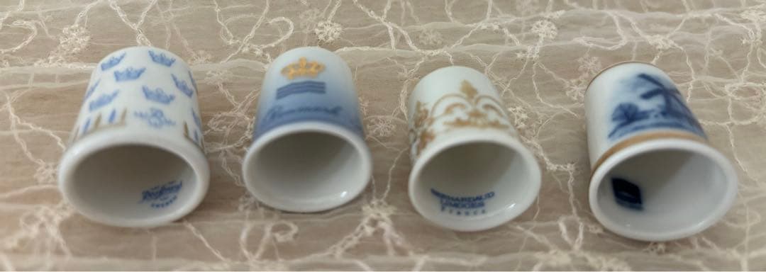 世界の名窯のシンブルコレクションWGPH シンブル　指貫　リヤドロ　オオクラ　他