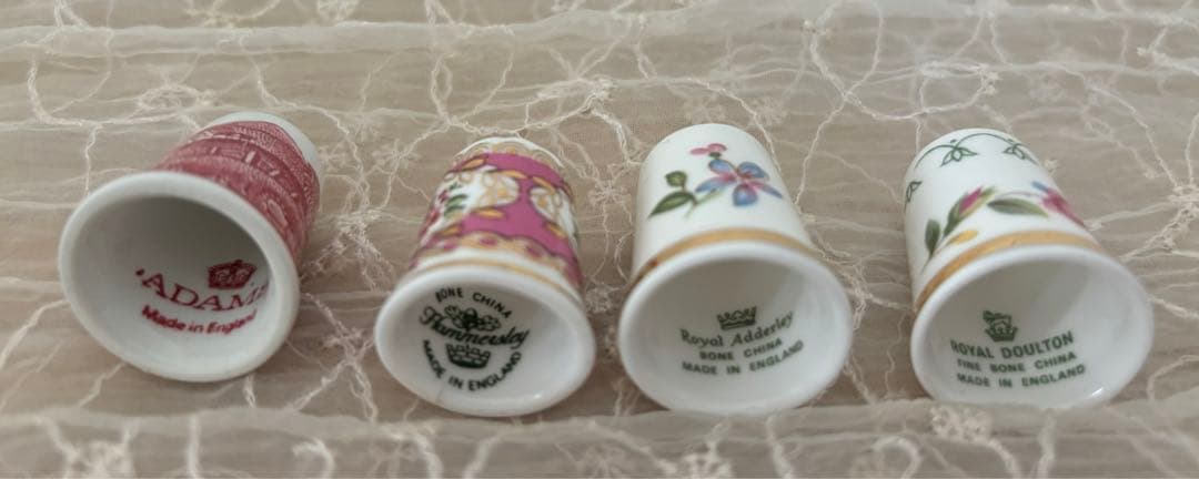 世界の名窯のシンブルコレクションWGPH シンブル　指貫　リヤドロ　オオクラ　他