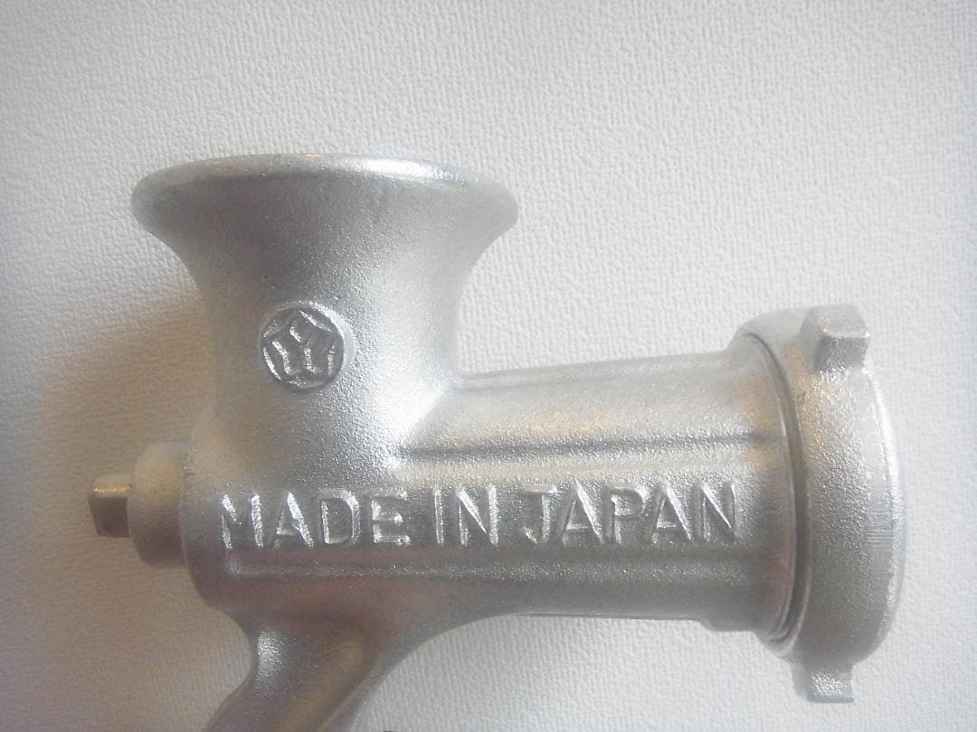 【未使用】ポニー　ミンサー　№１０　チョッパー　手動式　錫製　ハンドル欠品