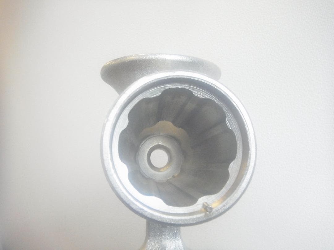 【未使用】ポニー　ミンサー　№１０　チョッパー　手動式　錫製　ハンドル欠品