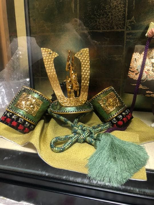 五月人形　兜曳き　嘉房作（値段交渉大歓迎）