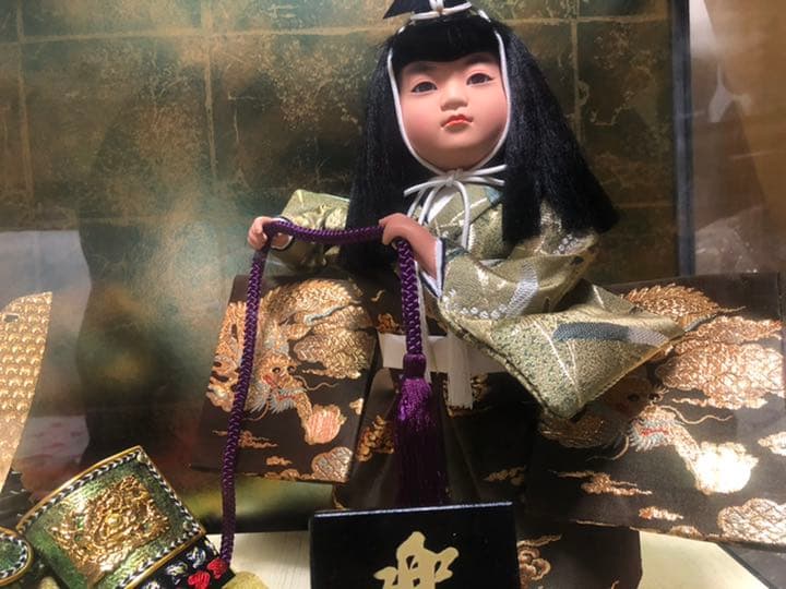 五月人形　兜曳き　嘉房作（値段交渉大歓迎）