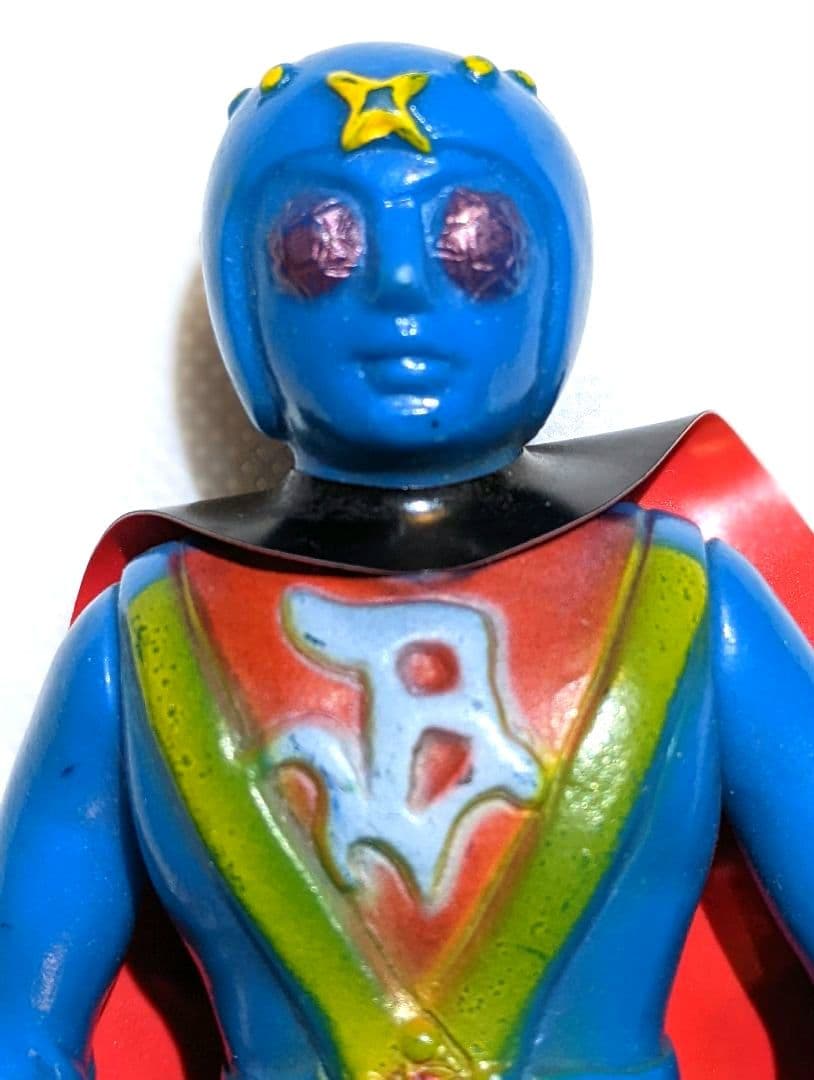 光の戦士 ダイヤモンドアイ ソフビ 当時物 無版権 - メルカリ