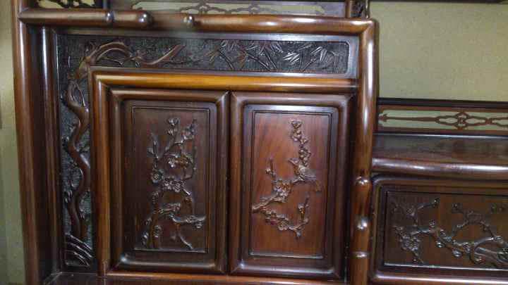 飾り棚（本紫檀）