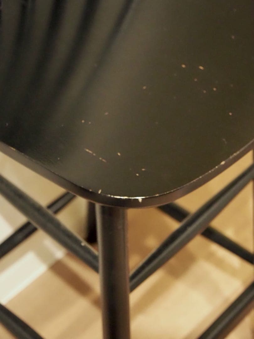 北欧家具　木製 ウィンザーチェア　バースツール ブラック