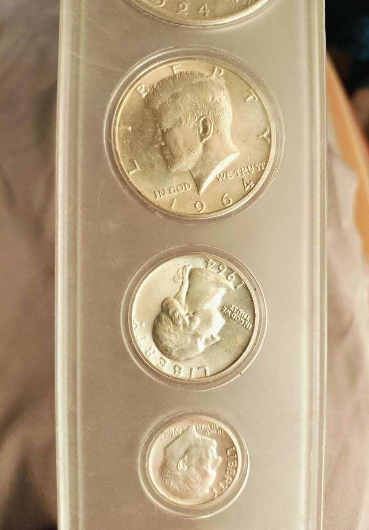 ピースダラー ケネディ クォーター 銀貨 1924 セット - メルカリ