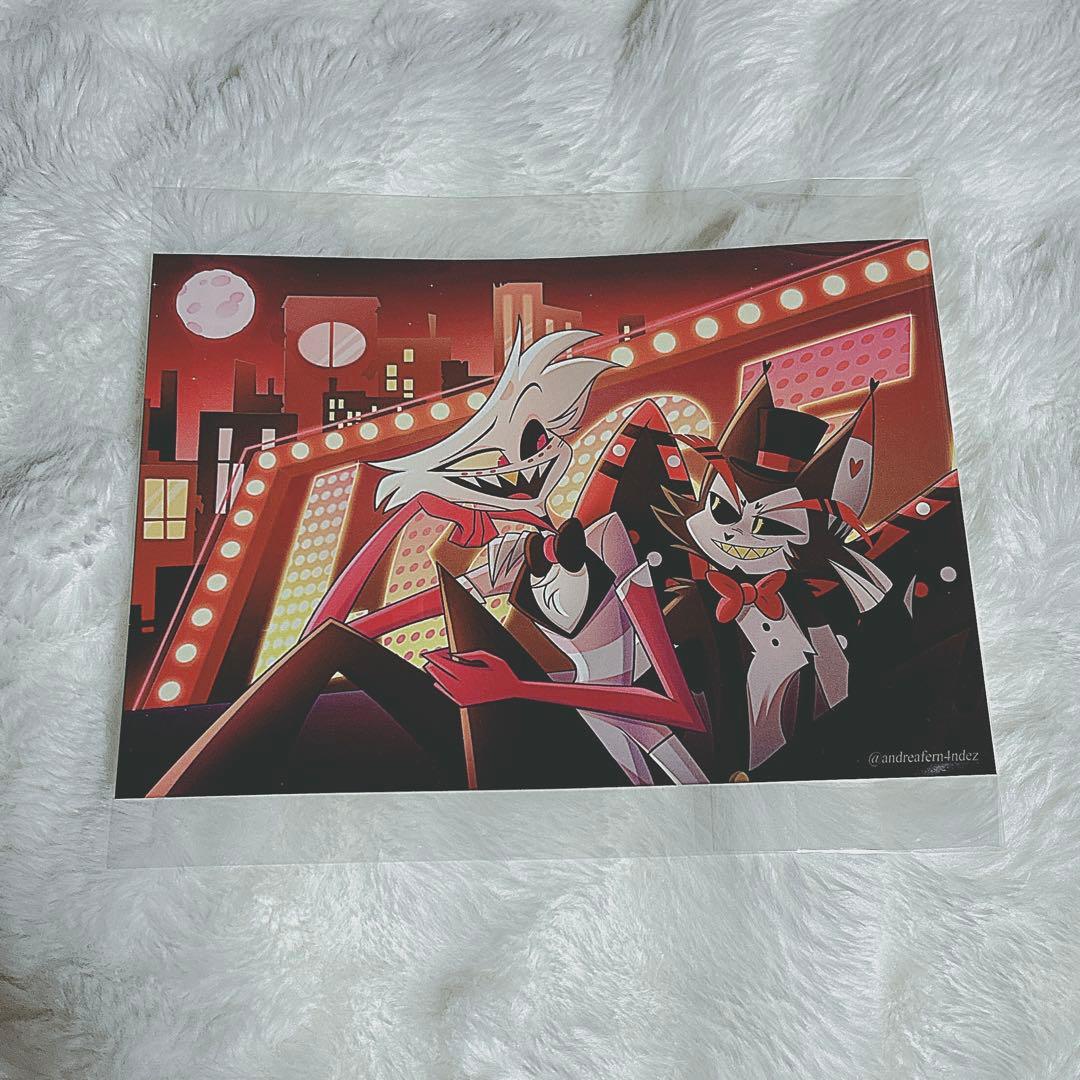 黒*崎様 ハズビンホテル ポスター B5サイズ エンジェル ハスク - メルカリ