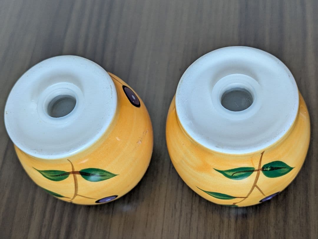 DANSK　プレート2枚　調味料入れ2本　イタリアンガーデン トマト＆ベリー