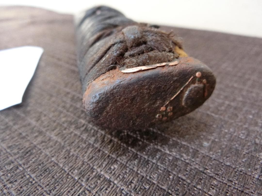 早い者勝ち！【 柄 柄巻き 縁頭 目貫 刀装具の部品・Rk・小道具