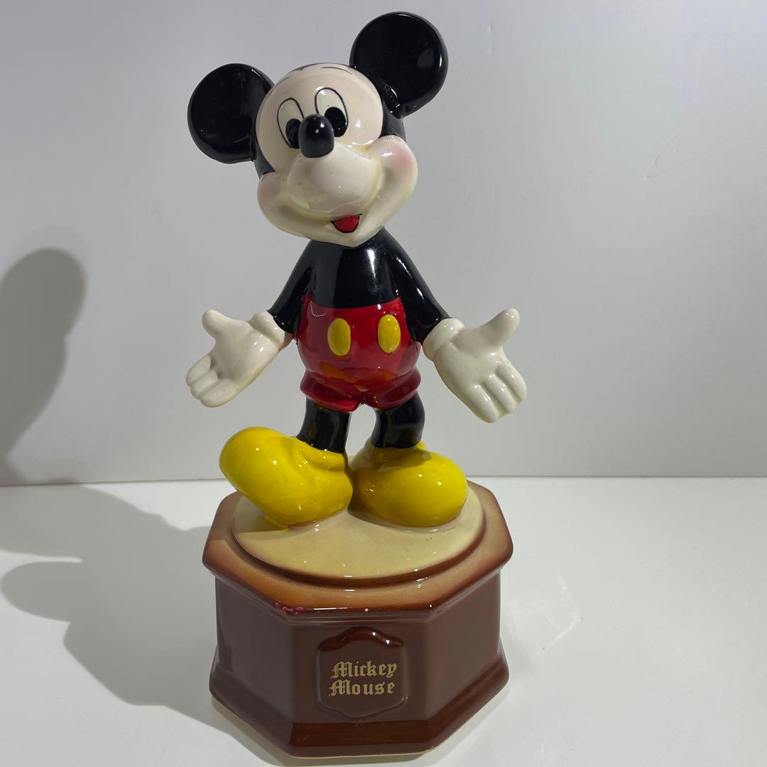ミッキーマウス オルゴール ディズニー 日本製 陶器製 - メルカリ