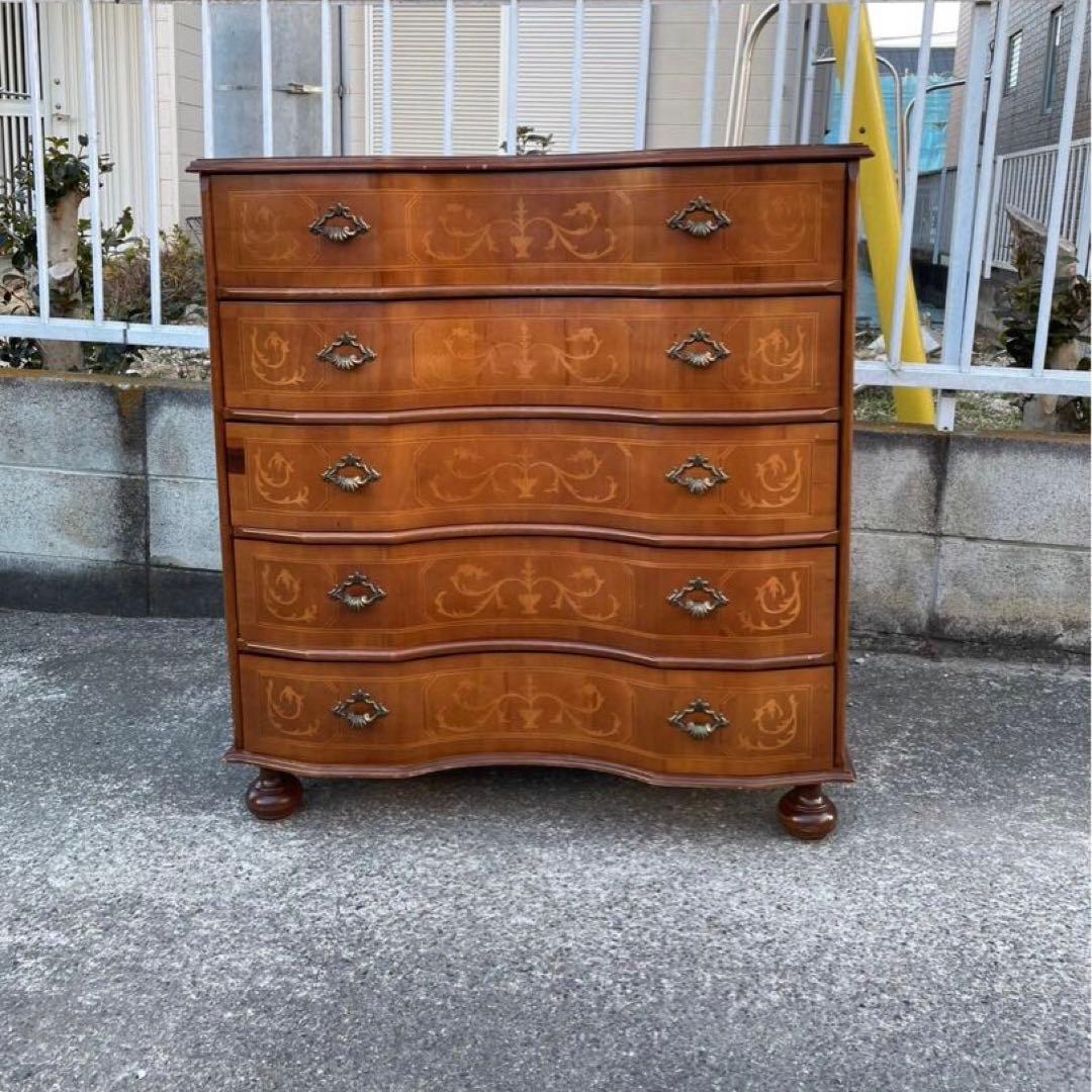 イタリア製　象嵌　チェスト　サイドボード　アンティーク