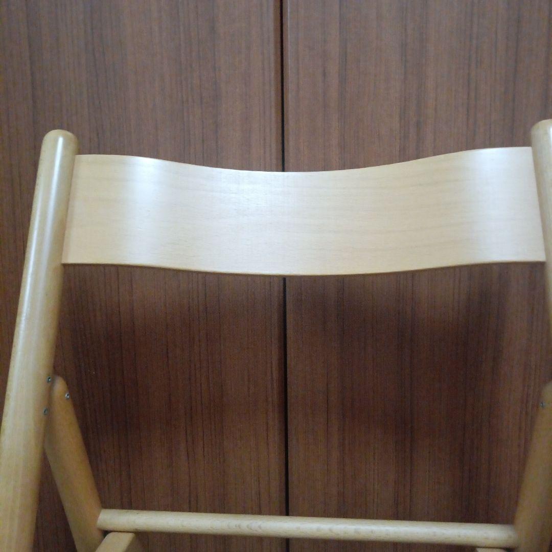 無印良品　折りたたみ椅子MUJI 2脚セット　木製チェア　廃盤　ダイニング　ブナ