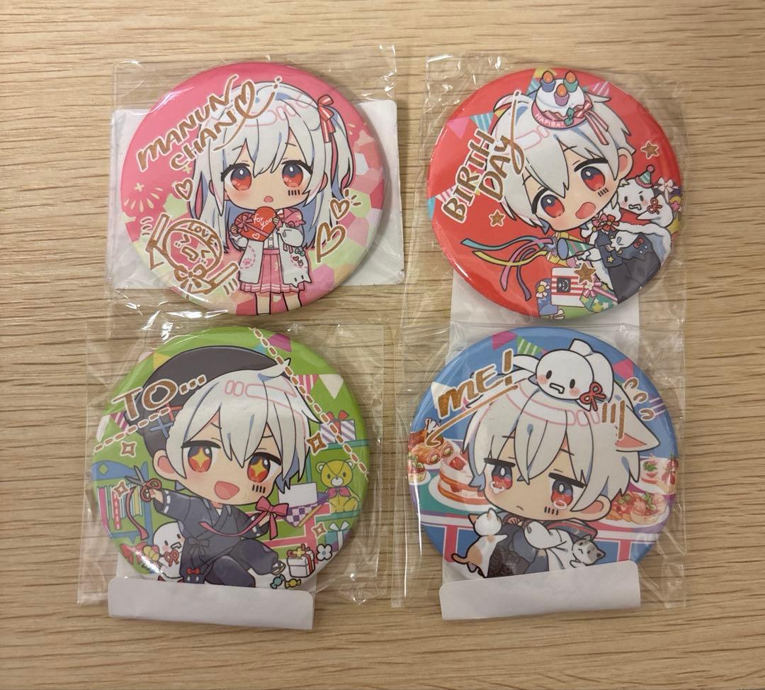 まふまふ DMMスクラッチ 誕生日 缶バッジ - メルカリ