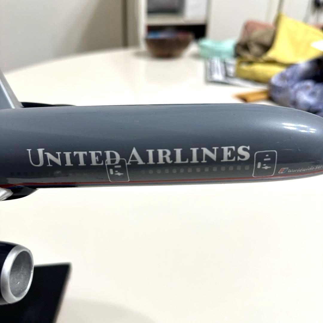 超レア♪ユナイテッド航空模型（木製）