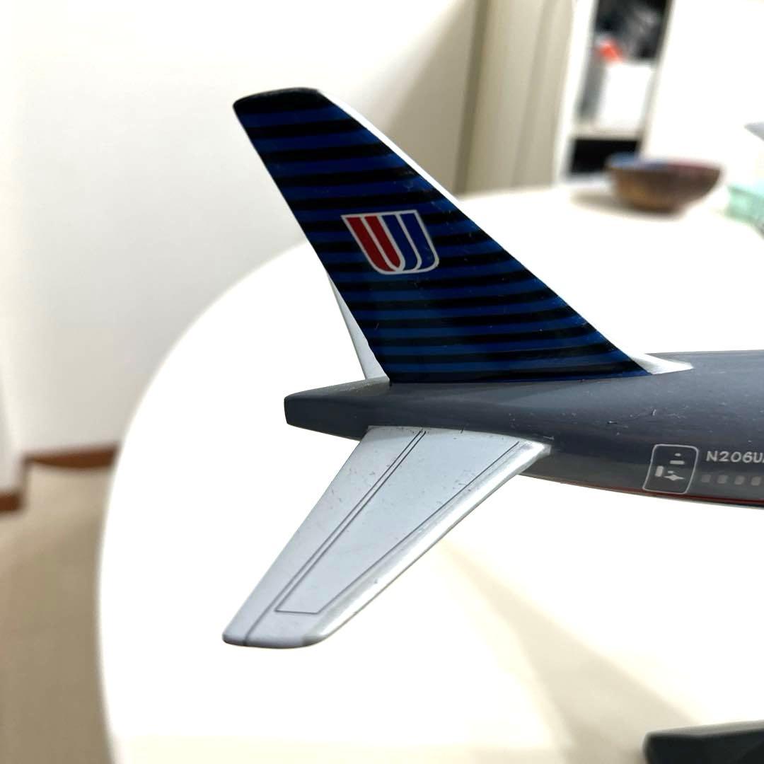 超レア♪ユナイテッド航空模型（木製）