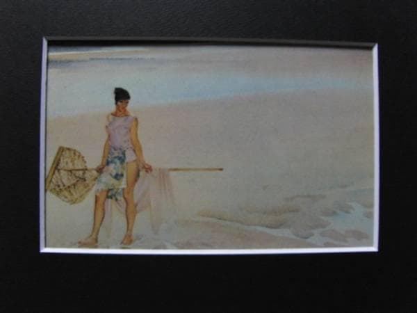 W．RUSSELL FINT（W.ラッセル フリント）、海辺の漁師の娘