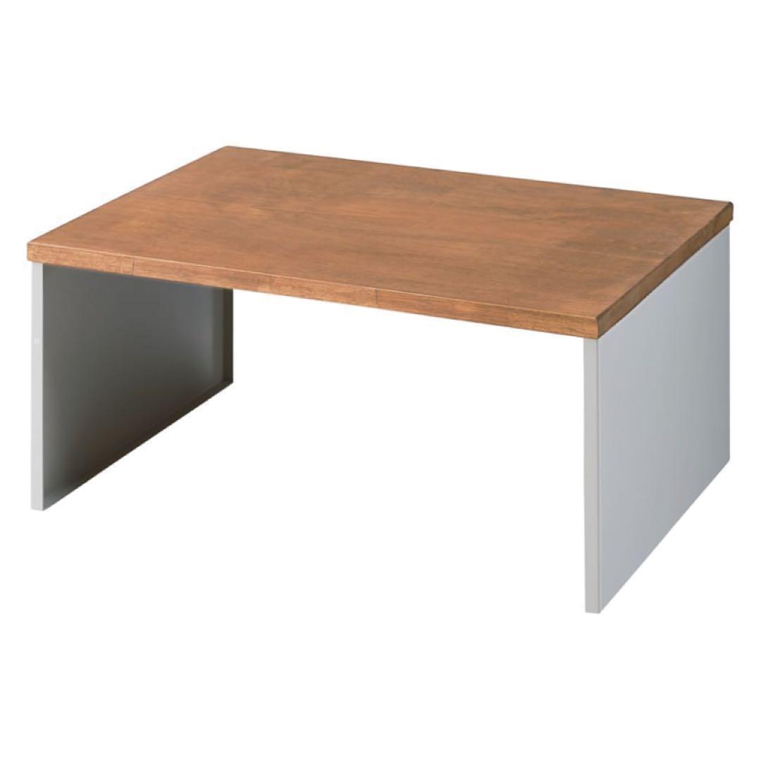 ブラック　木製天板の頑丈ラック　幅60cm